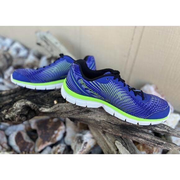 New Balance Womens Size 9.5 Purple Neon Green Cushioning Shoes‎ Sneakers W575BL1 - Picture 5 of 9